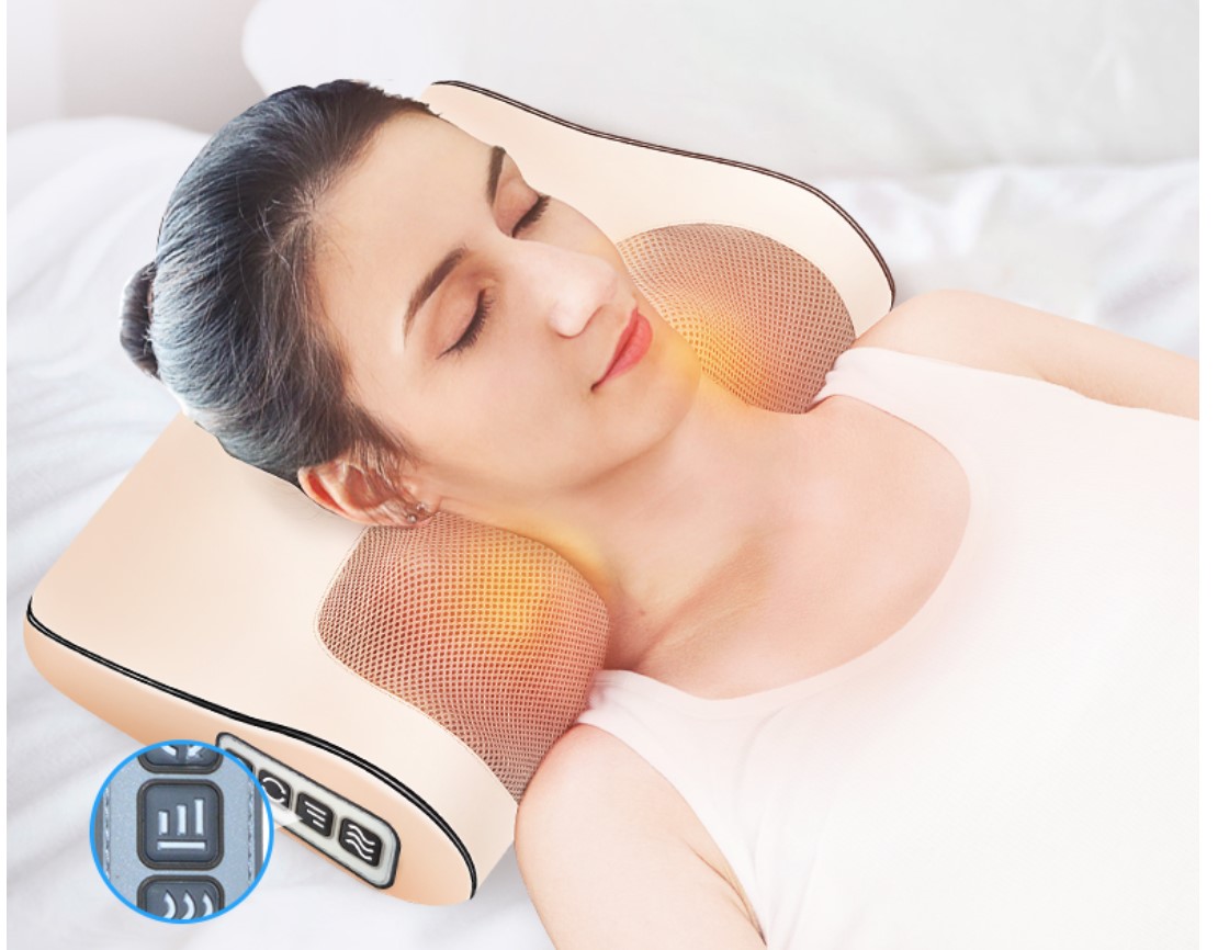 Infrared Heating Neck and Shoulder Massage Pillow