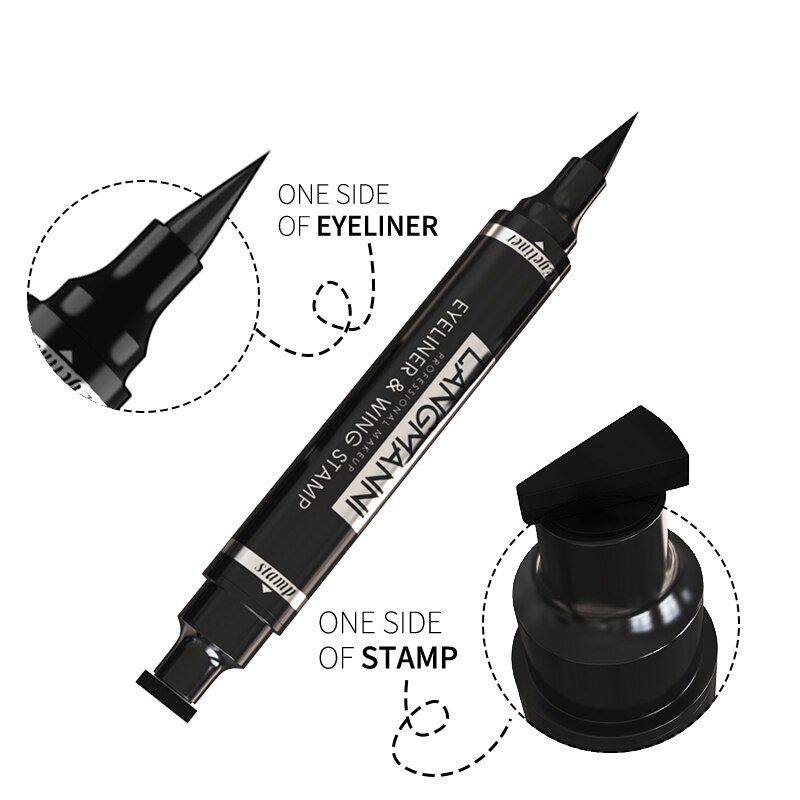 Double-Head Waterproof Liquid Eyeliner