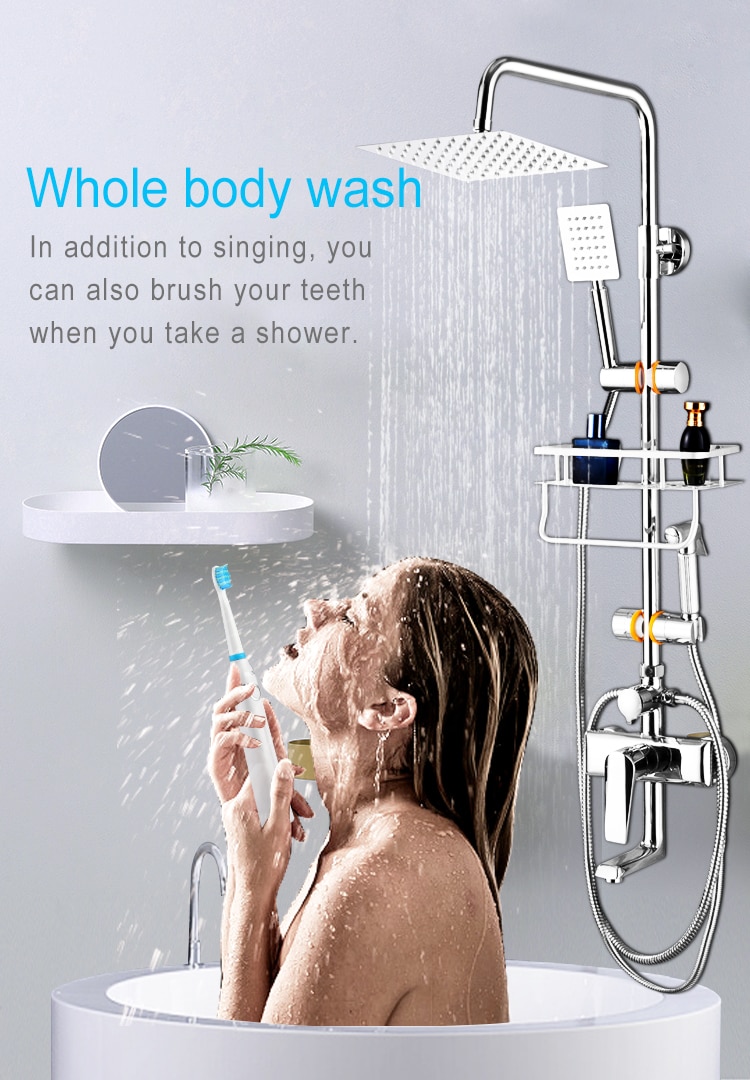 Electric USB Rechargeable Waterproof Toothbrush